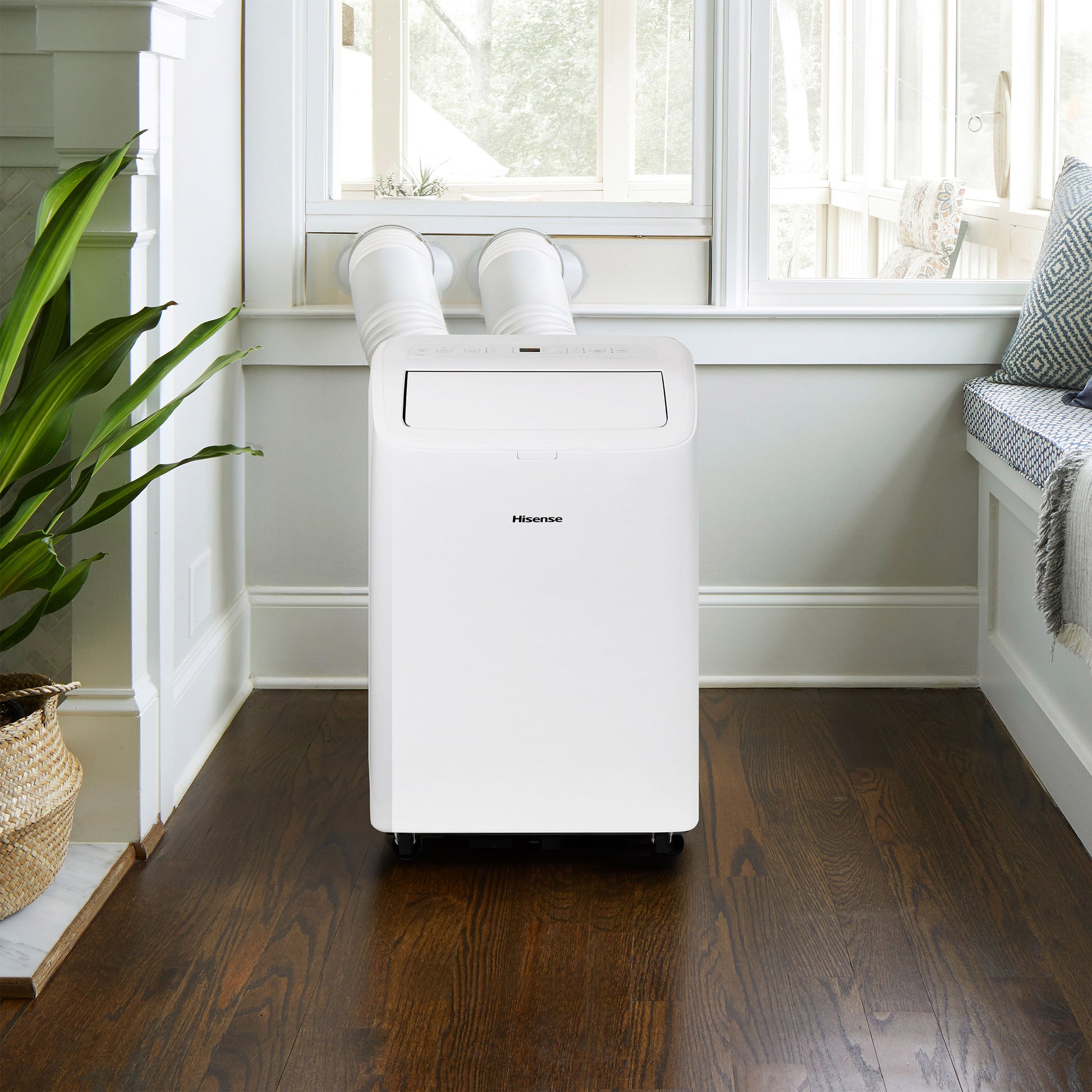 Hisense 8,000 BTU Dual Hose Portable Air Conditioner with Inverter and Wi-Fi
