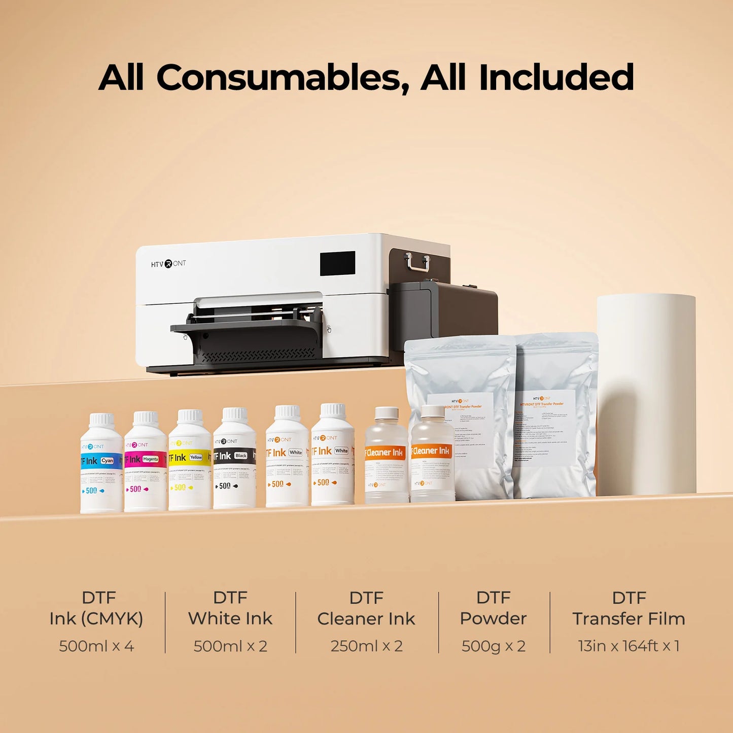New Arrival! HTVRONT D2 DTF Printer