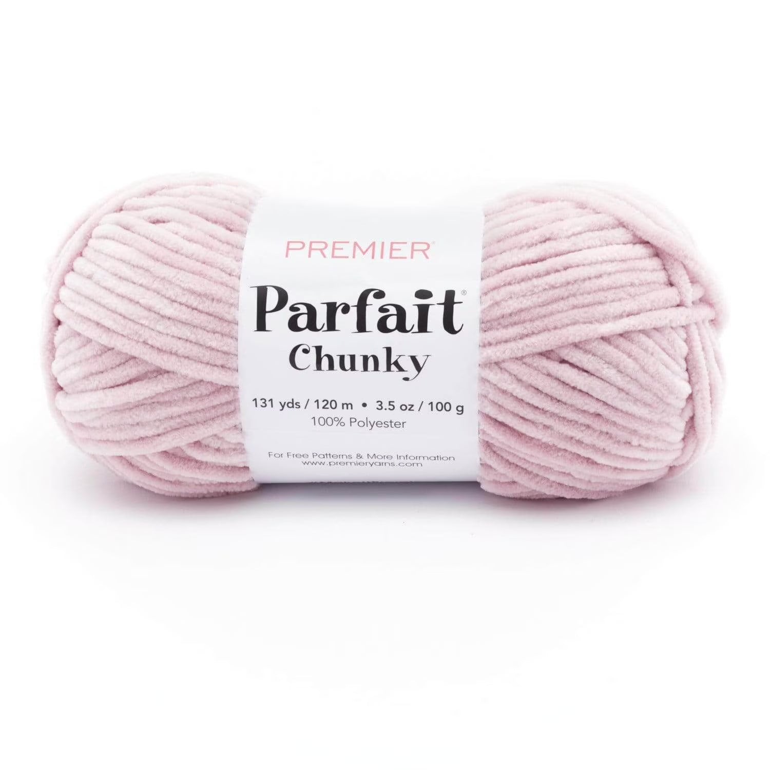 Premier Yarns Parfait® #6 Super Chunky Chenille Yarn, Teddy Bear, 3.5Oz 131Yds