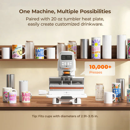 【Pre-Order】 HTVRONT A100 Auto Multi Heat Press