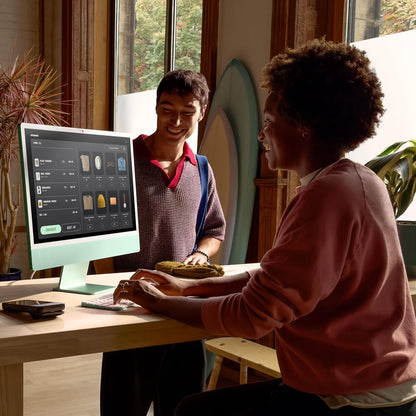 Apple 2024 Imac All-In-One Desktop Computer with M4 Chip with 8-Core CPU and 8-Core GPU: Built for Apple Intelligence, 24-Inch Retina Display, 16GB Unified Memory, 256GB SSD Storage; Silver
