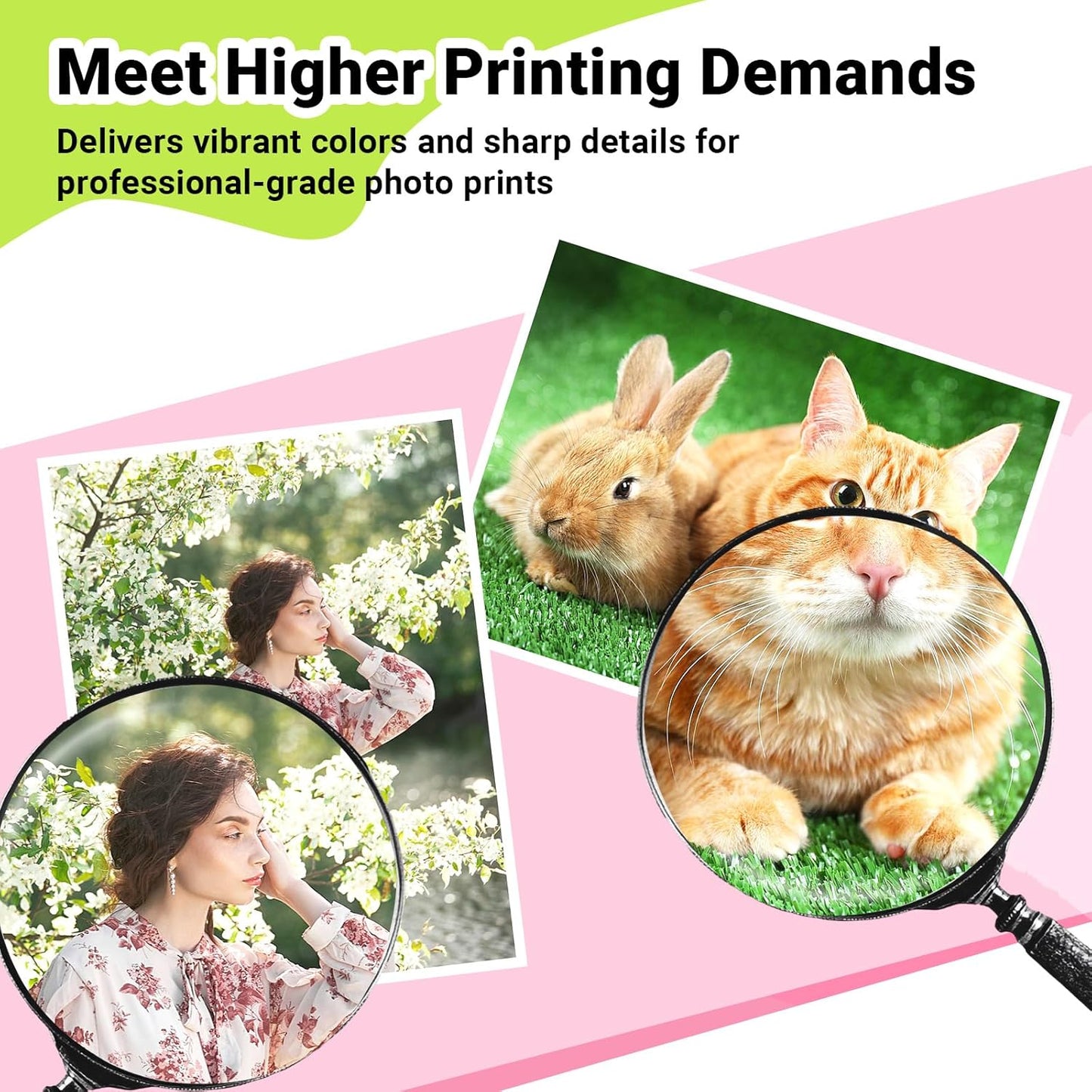 Matte Photo Paper 8.5" X 11" - 69Lb Photo Paper for Inkjet Printer Paper, Ideal for Portrait Photography, 20 Sheets, Smudge-Proof