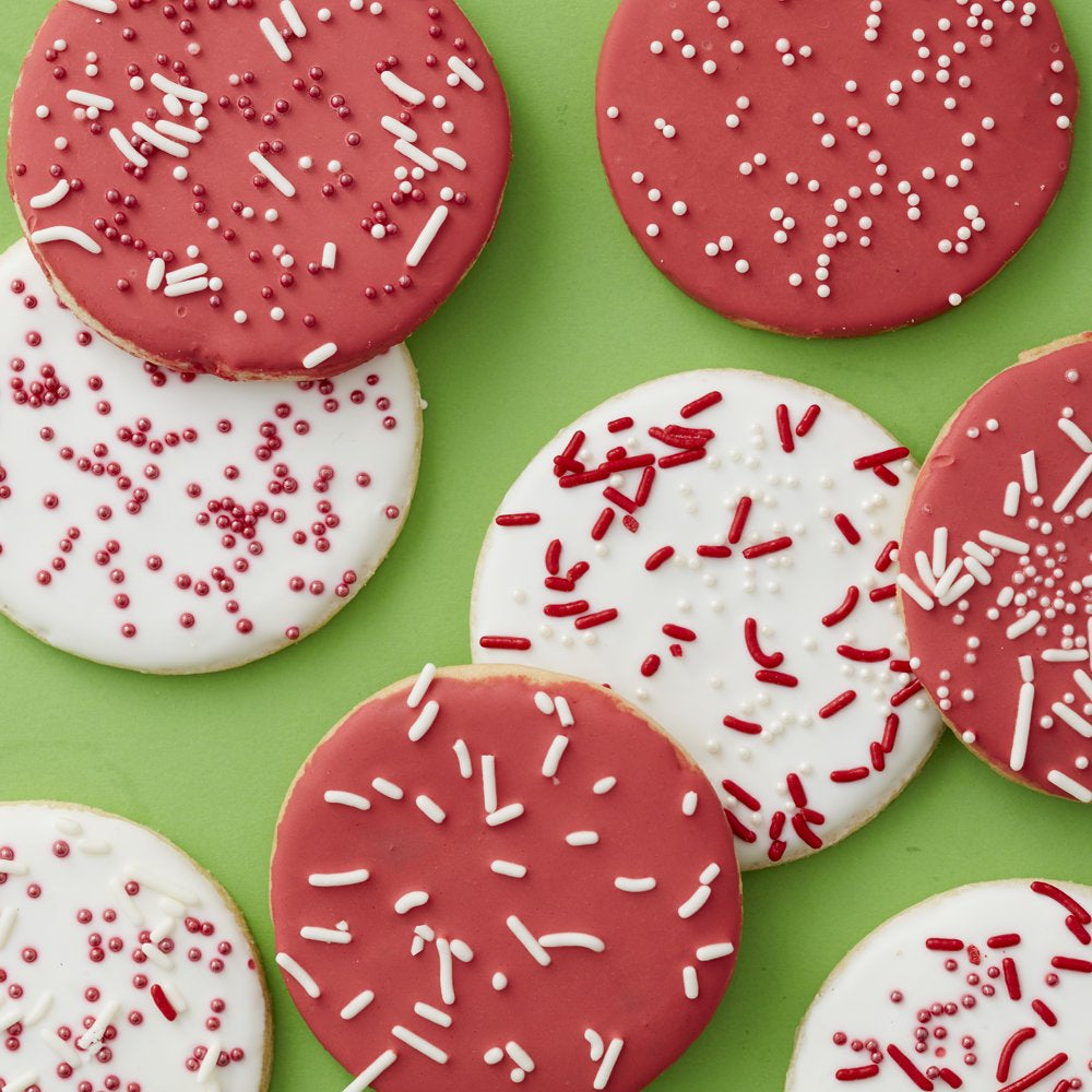Red and Green Cookie Icing Set, 2-Count