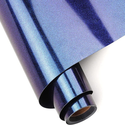 Blue to Purple Chameleon Permanent Vinyl 12" X 5 FT Adhesive Vinyl for Cricut Machine Handcraft