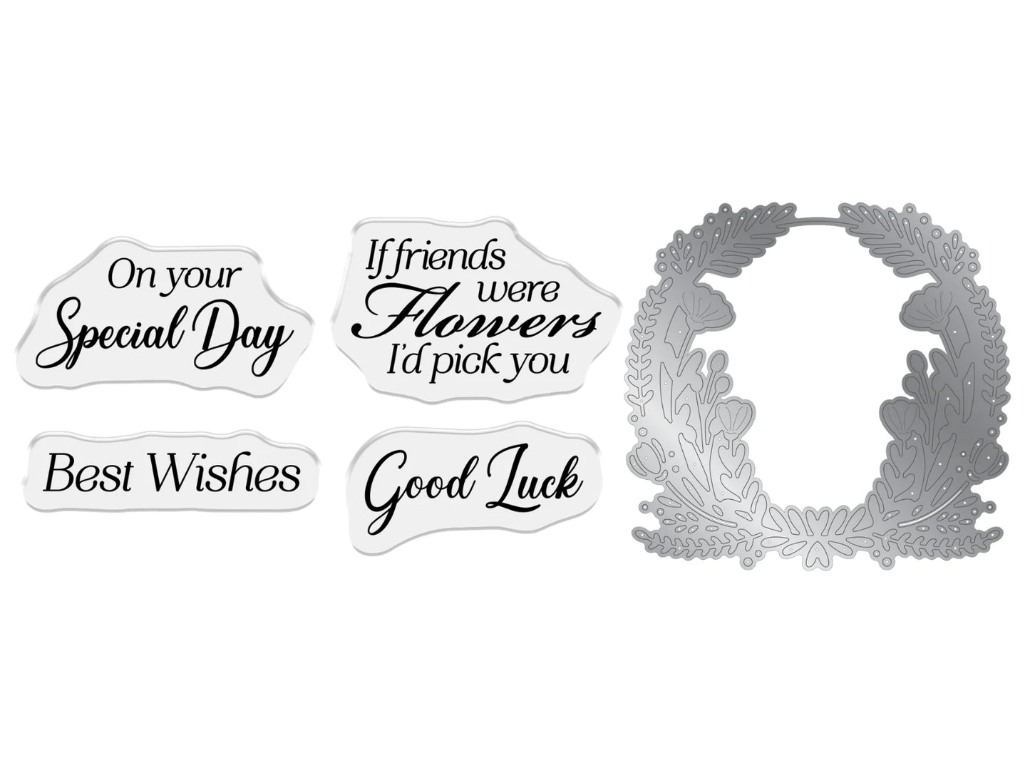 Crafter'S Companion Stamp and Die Set - on Your Special Day
