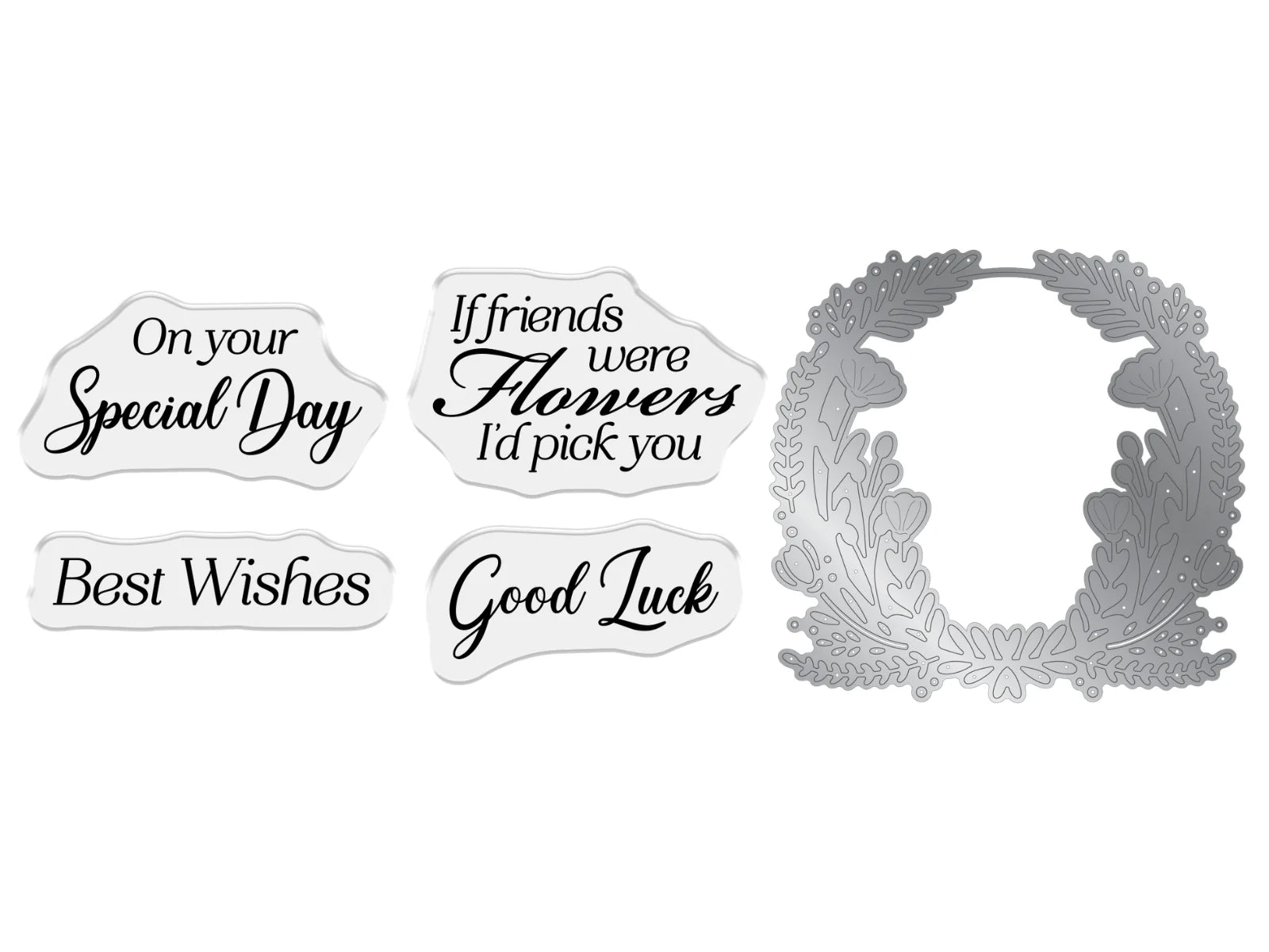Crafter'S Companion Stamp and Die Set - on Your Special Day