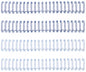 Cinch Wires .625" 4/Pkg-Navy