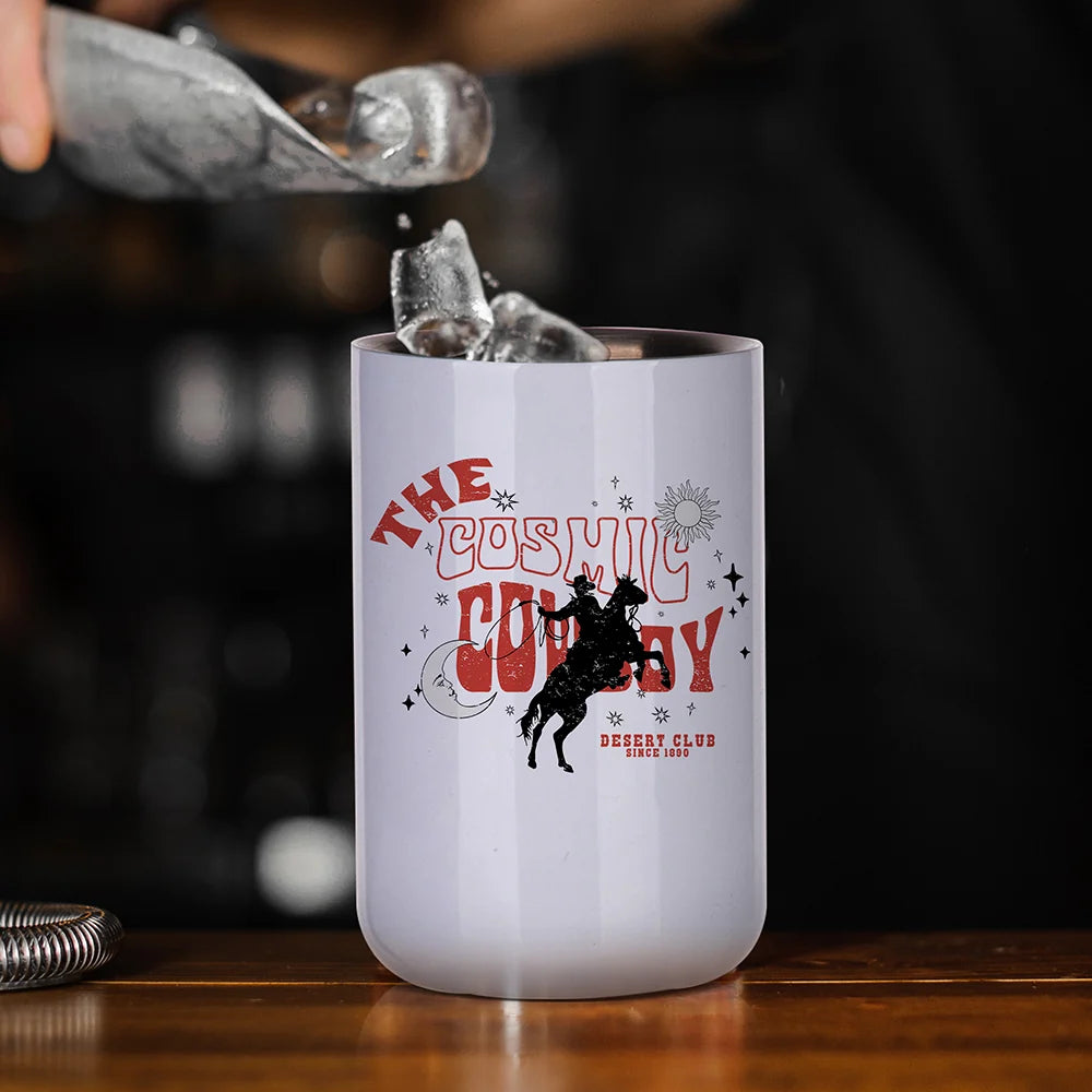 Sublimation Ice Buckets Blanks Tumblers 17 OZ without Lids 4 Pack