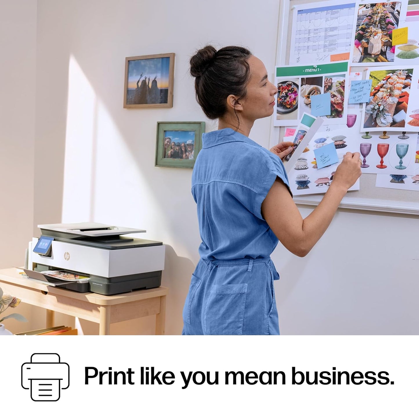 HP Officejet Pro 8125 Wireless All-In-One Color Inkjet Printer, Print, Scan, Copy, ADF, Duplex Printing Best-For-Home Office, 3 Month Trial of Instant Ink Included, Ai-Capable (C2VJ4A)