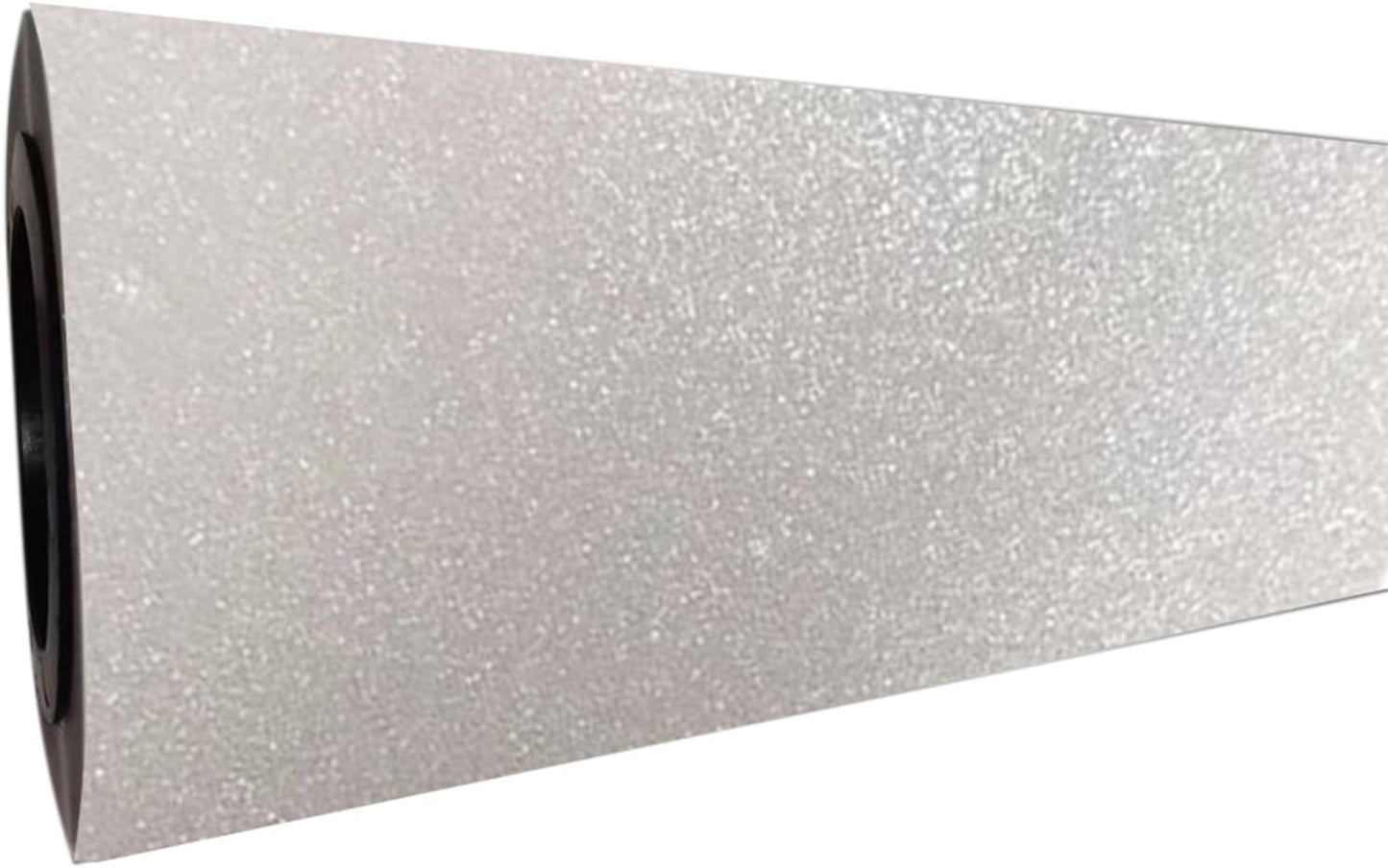 H-E DTF Glitter Transfer Film 23.6In X 32.8Ft Glitter DTF Film Roll, Cold Peel Glossy DTF Glitter Film for Direct to Film Printing DIY