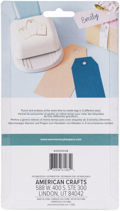 3 in 1 Punch - Angled Tags