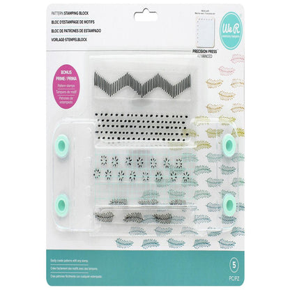 Pattern Stamping Block 5Pcs-