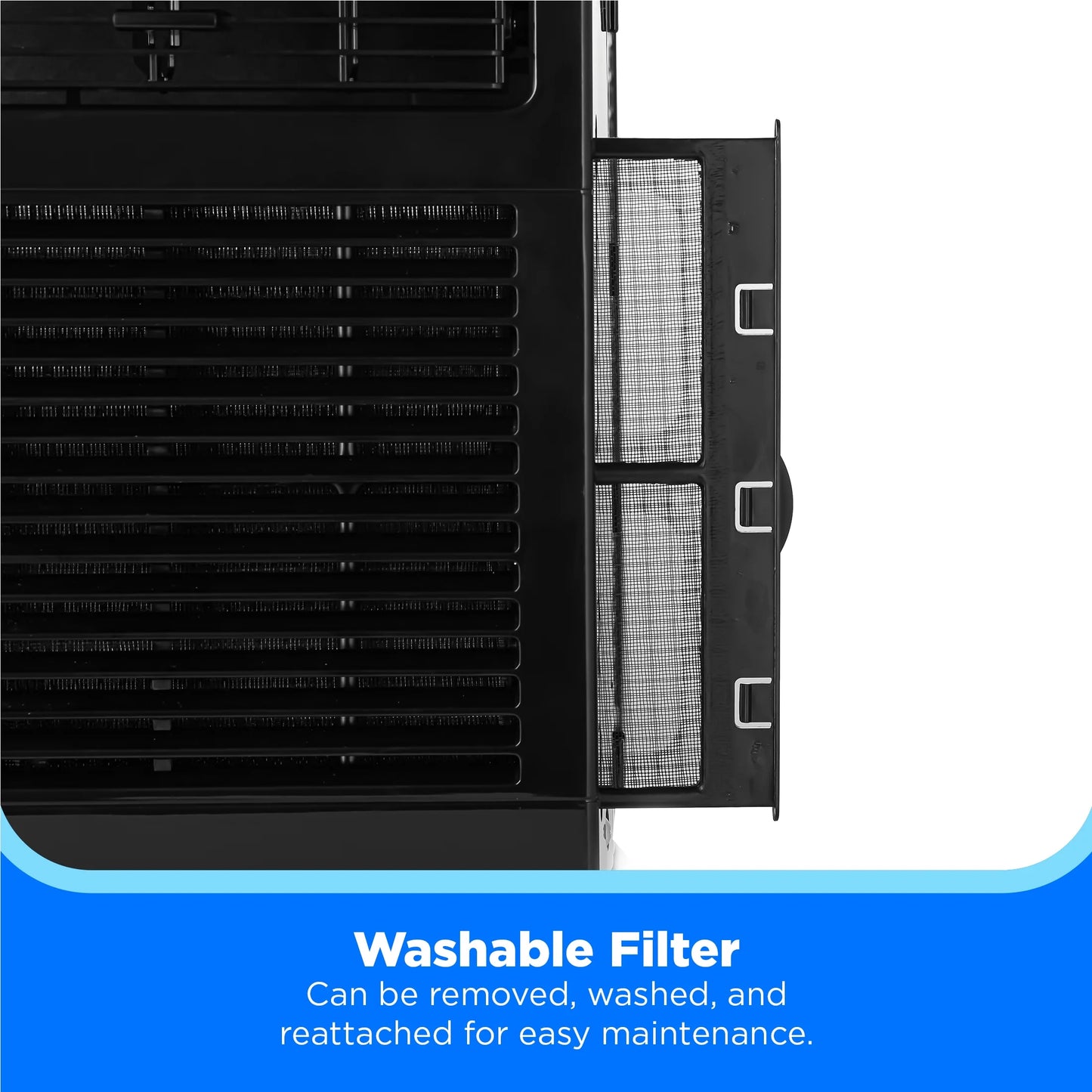 (2 Pack)  6,000 BTU 115V Window Air Conditioner with Comfort Sense Remote, up to 250 Sq. Ft., Black, MAW06R1WBL-T, New