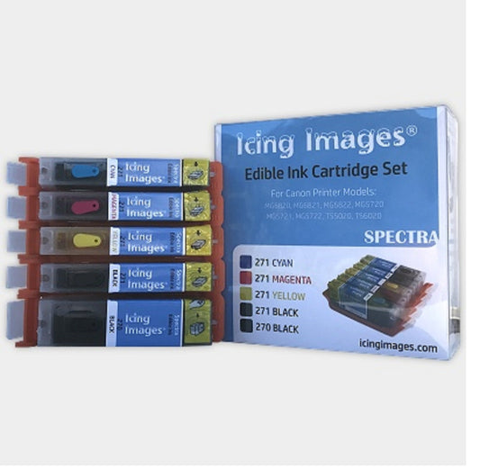 Icing Images 270 / 271 Edible Ink Cartridge Set - Spectra