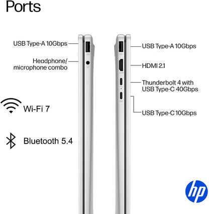 2026 HP Omnibook 7 Flip (Next Gen Envy X360) 2-In-1 Laptop (16" FHD+ Touchscreen, Intel Ultra 7 258V, 32GB DDR5 RAM, 1TB SSD, Arc 140V GPU (16GB), MPP Stylus), AI PC, IR Webcam, Wi-Fi 7, Win 11 Pro