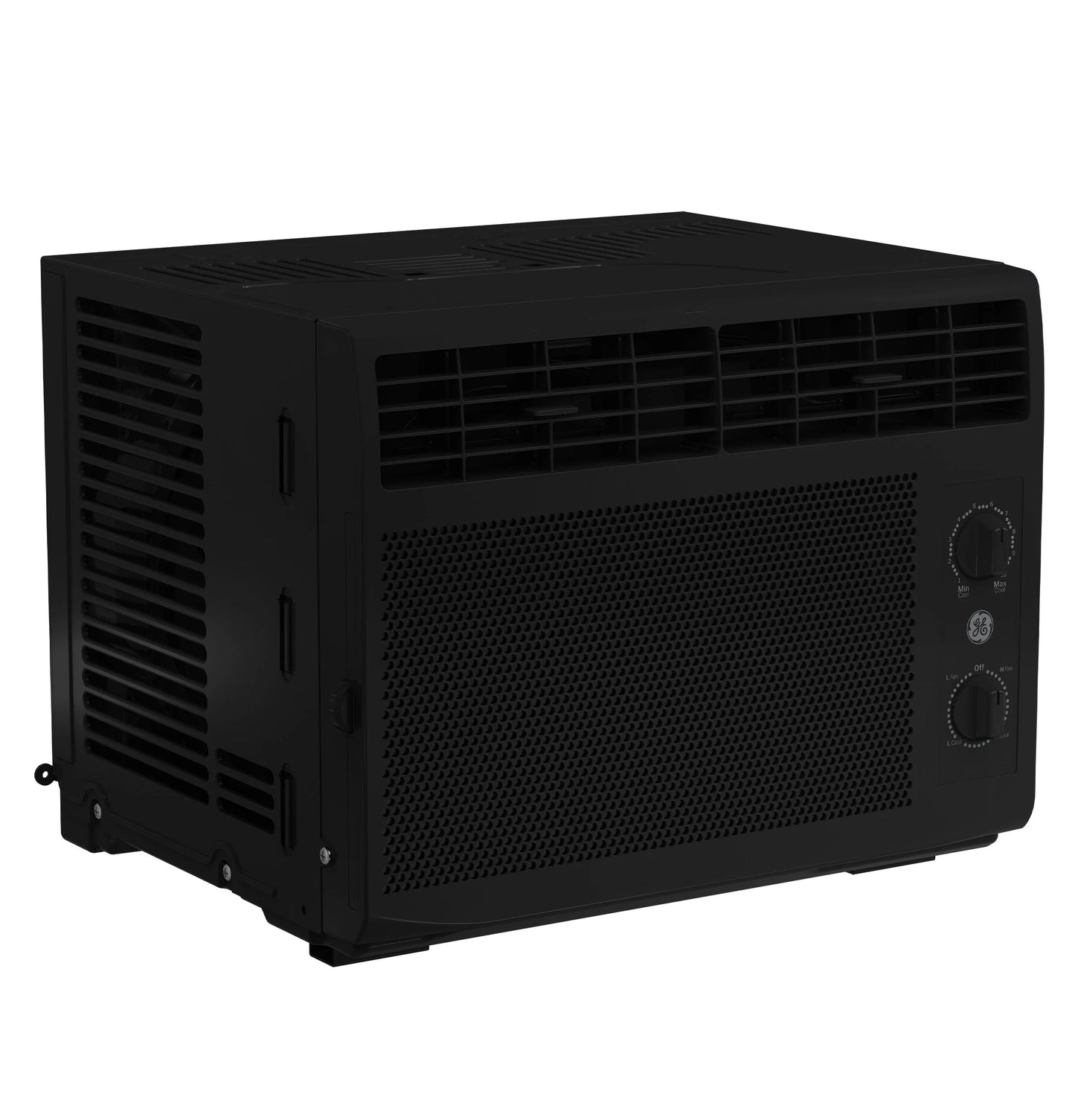 GE® 5,000 BTU, 115V Mechanical Window Air Conditioner, Covers up to 150 Sq Ft., Black
