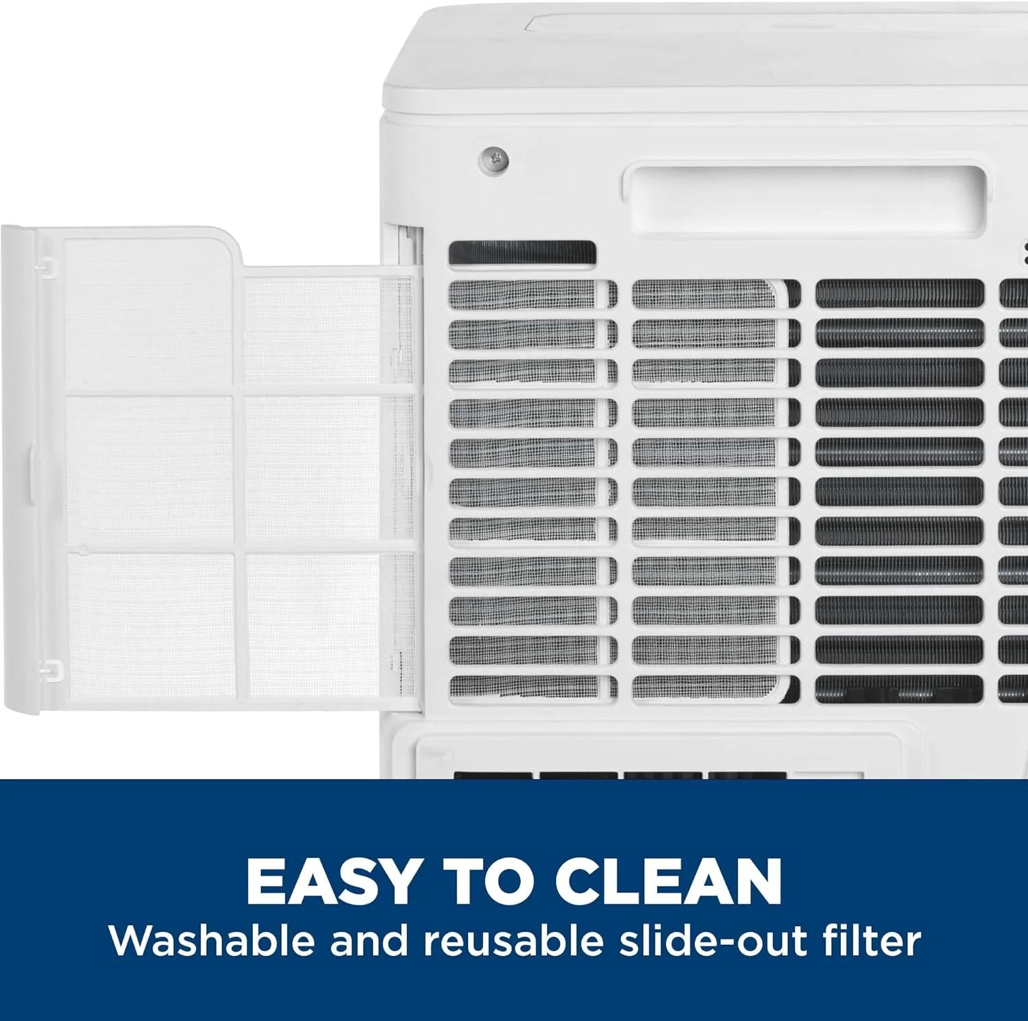 6,100 BTU Portable Air Conditioner for Small Rooms up to 250 Sq Ft., 3-In-1 with Dehumidify, Fan and Auto Evaporation, Included Window Installation Kit 6100 BTU White