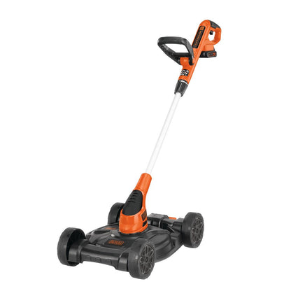 20V MAX Cordless 12" Lithium-Ion 3-In-1 Trimmer/Edger and Mower + 2 Batteries