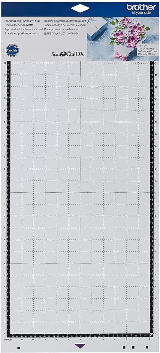Scanncut DX Mat CADXMATSTD24, Large 12" X 24" Standard Tack Adhesive for Cardstock, Vinyl, Foam and More, Replacement Accessory