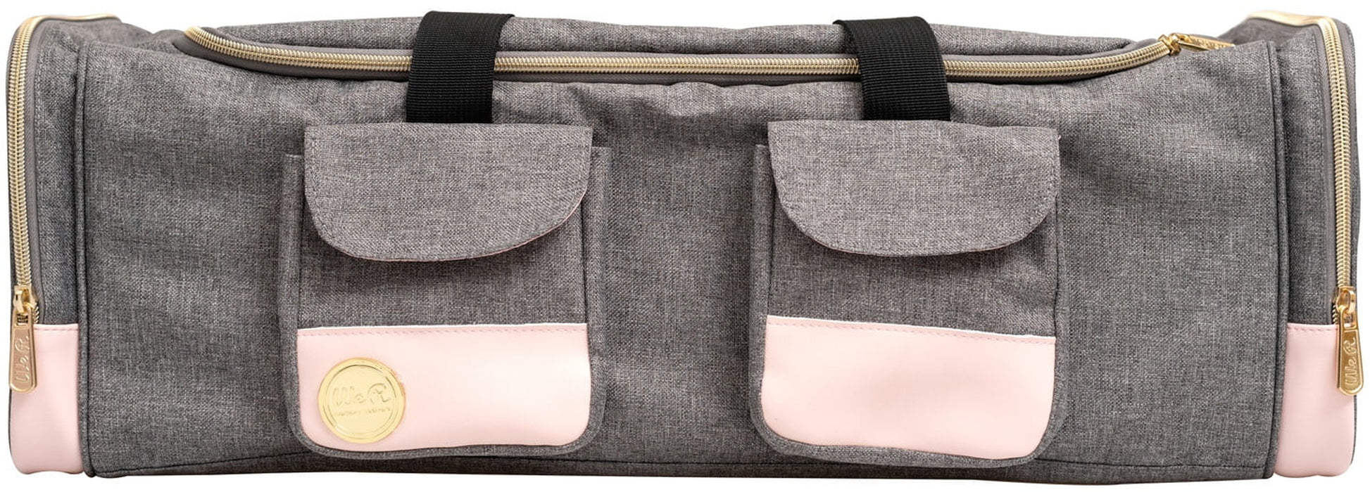 We R Crafter'S Machine Tote-Pink & Grey