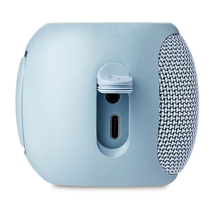 Small Rugged Speaker with Bluetooth Wireless Technology, Blue