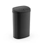 13.2 Gal /50 L Motion Sensor Kitchen Garbage Can, Black Stainless Steel