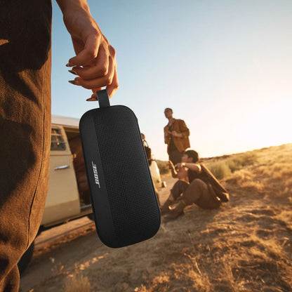 Soundlink Flex II Wireless Waterproof Portable Bluetooth Speaker, Black