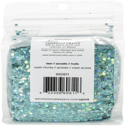 WRSCHGL-611 Teal Spin It Glitter