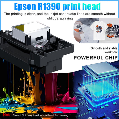 A3 DTF Roll Printer Direct to Film for T-Shirt Epson1390 Head 500Ml DTF INK US