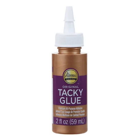 Aleene's Original Tacky Glue, All Purpose Adhesive, Perfect for Crafts and DIY Projects, Dries Fast and Clear, 2 fl