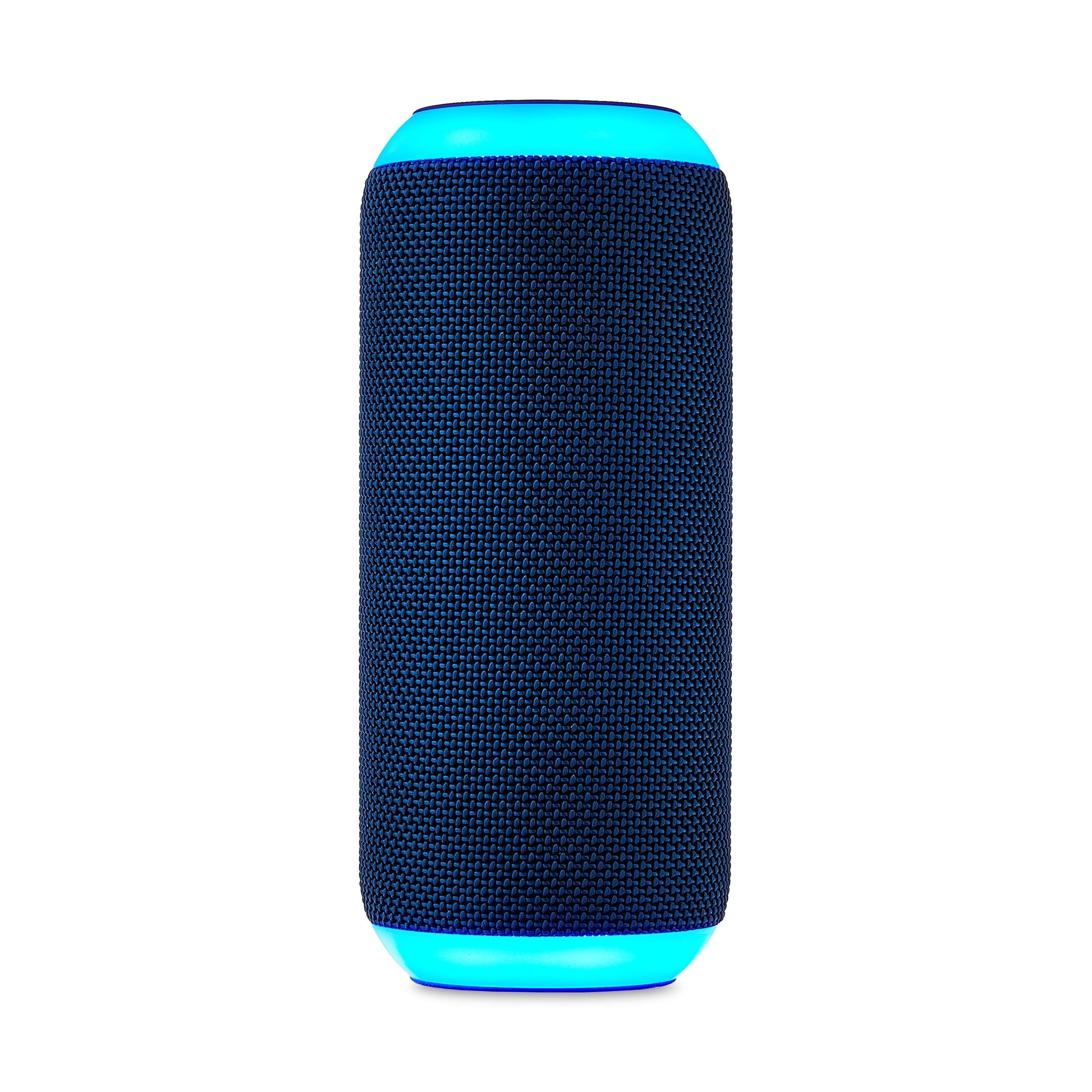 Medium Rugged Speaker with Bluetooth Wireless Technology and LED Lighting, Navy