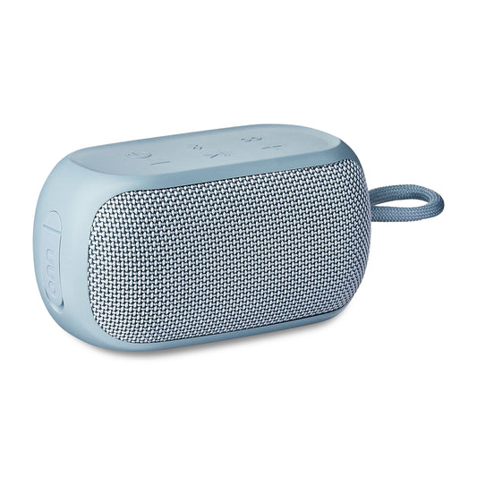 Small Rugged Speaker with Bluetooth Wireless Technology, Blue