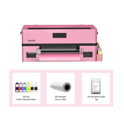 Haolic 13" Pink A3 XP-1 Pro DTF Printer