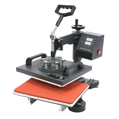 12"x10" Digital Heat Press Machine T-Shirt Sublimation 360 Swing Away Transfer