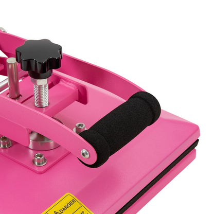NEW 11.8*9inches Heat Press Machine FOR DIY T Shirts/T Shirt Press Machine Pink