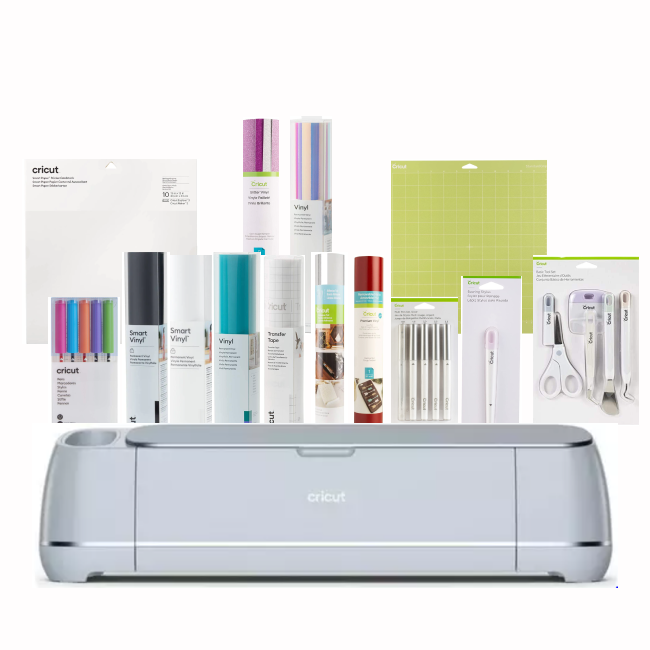 Cricut Maker 3 - Amazing Value Starter Bundle - Pens - Vinyl - Smart Materials