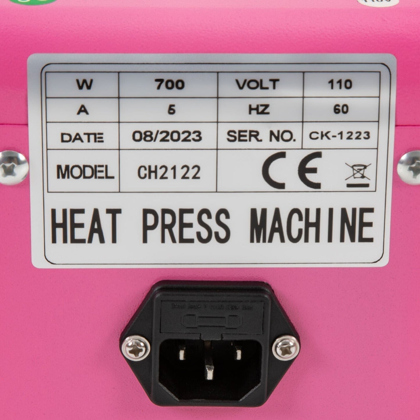 NEW 11.8*9inches Heat Press Machine FOR DIY T Shirts/T Shirt Press Machine Pink
