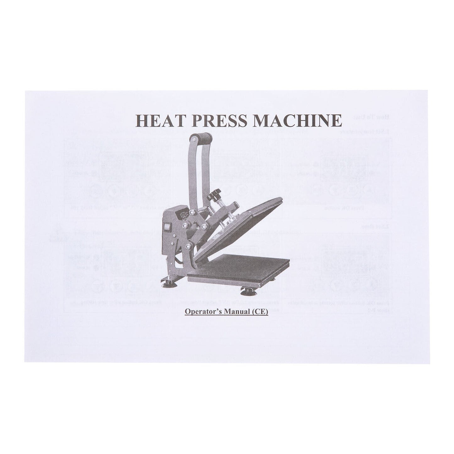 NEW 11.8*9inches Heat Press Machine FOR DIY T Shirts/T Shirt Press Machine Pink
