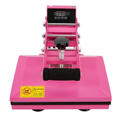 NEW 11.8*9inches Heat Press Machine FOR DIY T Shirts/T Shirt Press Machine Pink