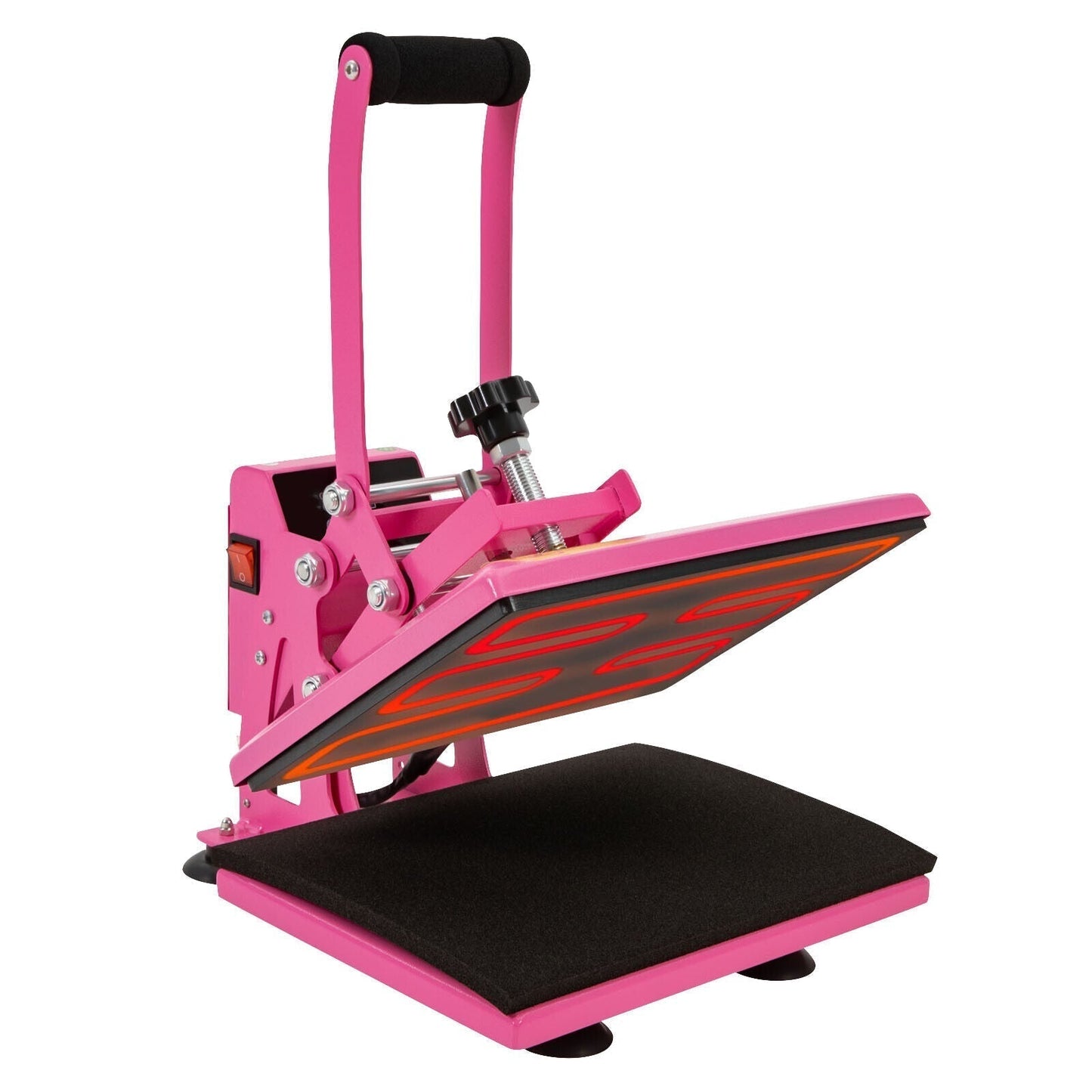 NEW 11.8*9inches Heat Press Machine FOR DIY T Shirts/T Shirt Press Machine Pink