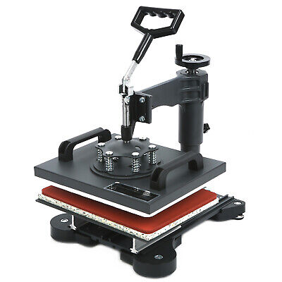 12"x10" Digital Heat Press Machine T-Shirt Sublimation 360 Swing Away Transfer