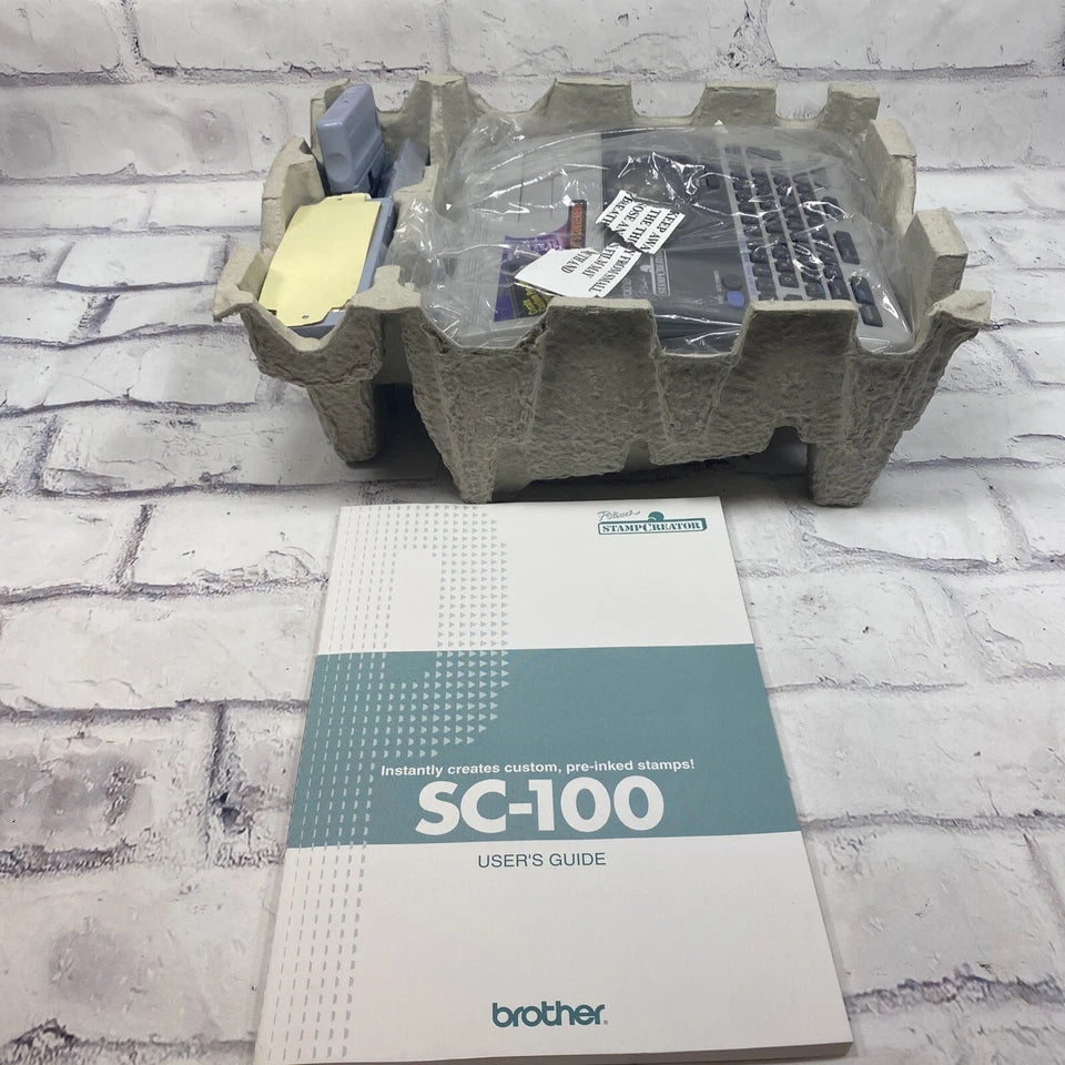 Brother P-Touch Stamp Creator Model Sc-100