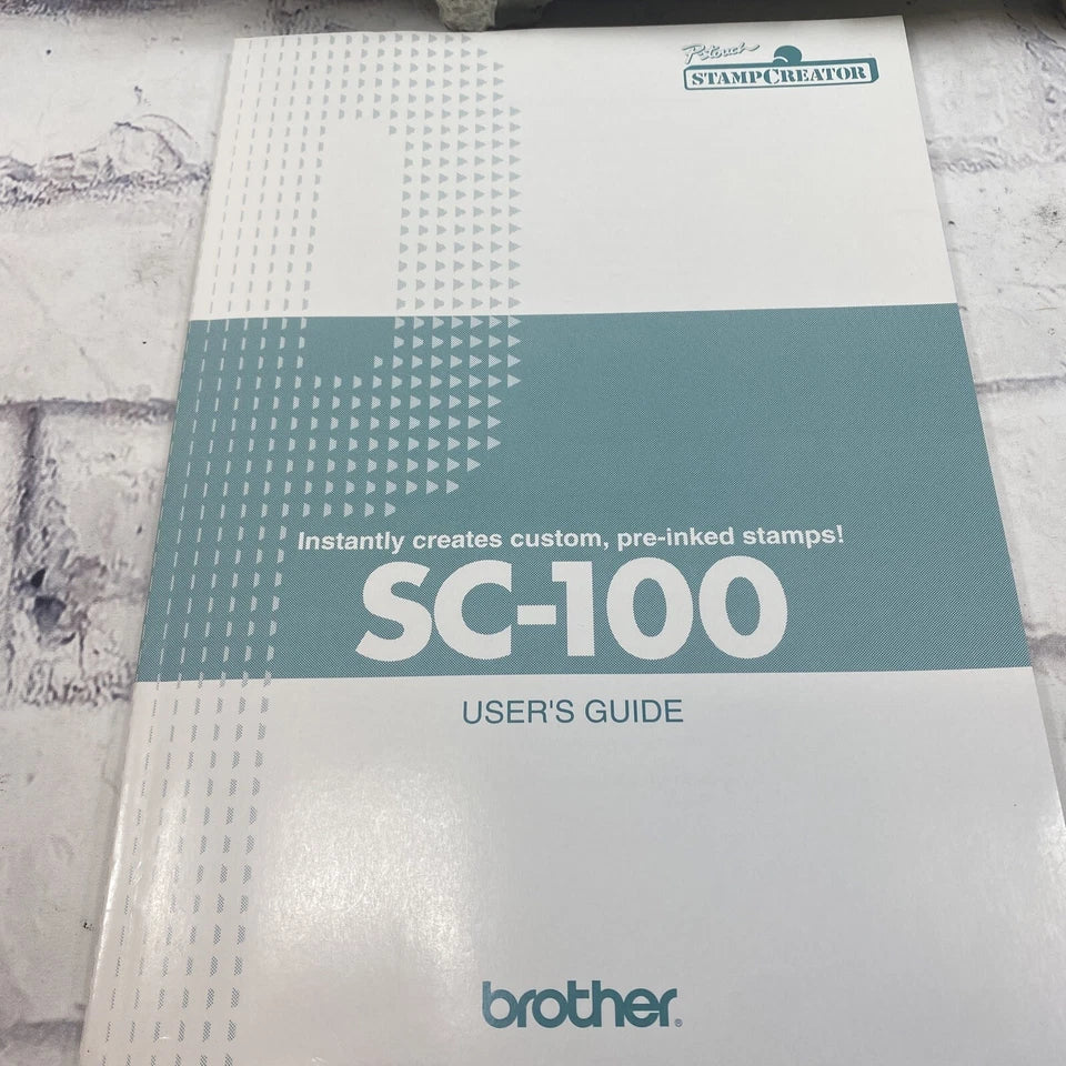 Brother P-Touch Stamp Creator Model Sc-100