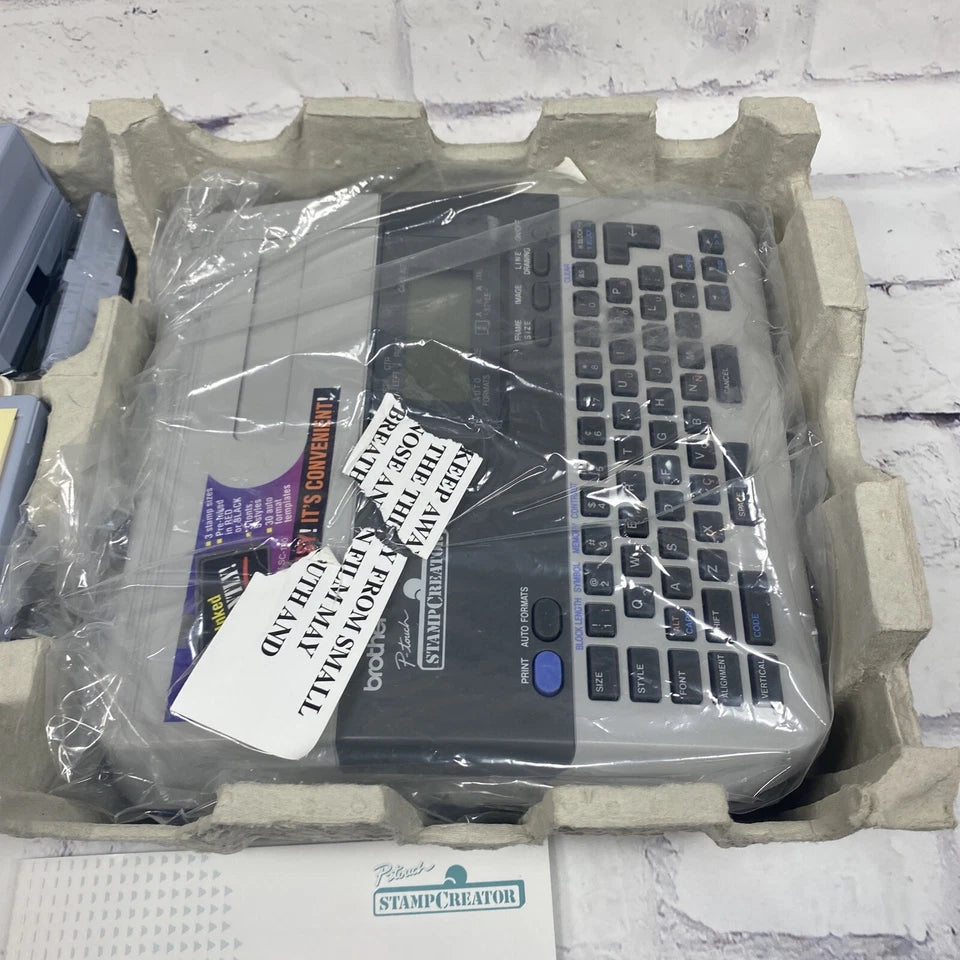 Brother P-Touch Stamp Creator Model Sc-100