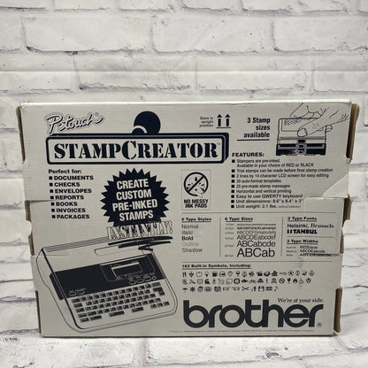 Brother P-Touch Stamp Creator Model Sc-100