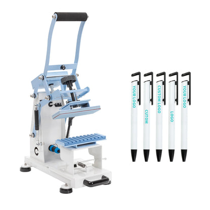 H1P Pen Heat Press Machine for Making Pens Sublimation Logo Patterns