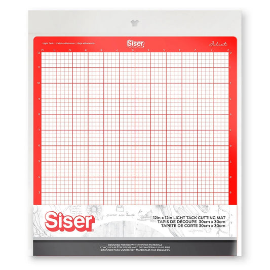 Siser Juliet Light Tack Cutting Mat - Red 12" x 12" Siser Bundles Siser  Siser Juliet Light Tack Cutting Mat - Red 12Siser Juliet Light Tack Cutting Mat - Red 12 Siser Juliet Light Tack Cutting Mat - Red 12" x 12"