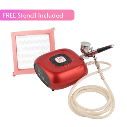 Ink4Cakes edible printer Elite ADF Airbrush Bundle - Red Edition