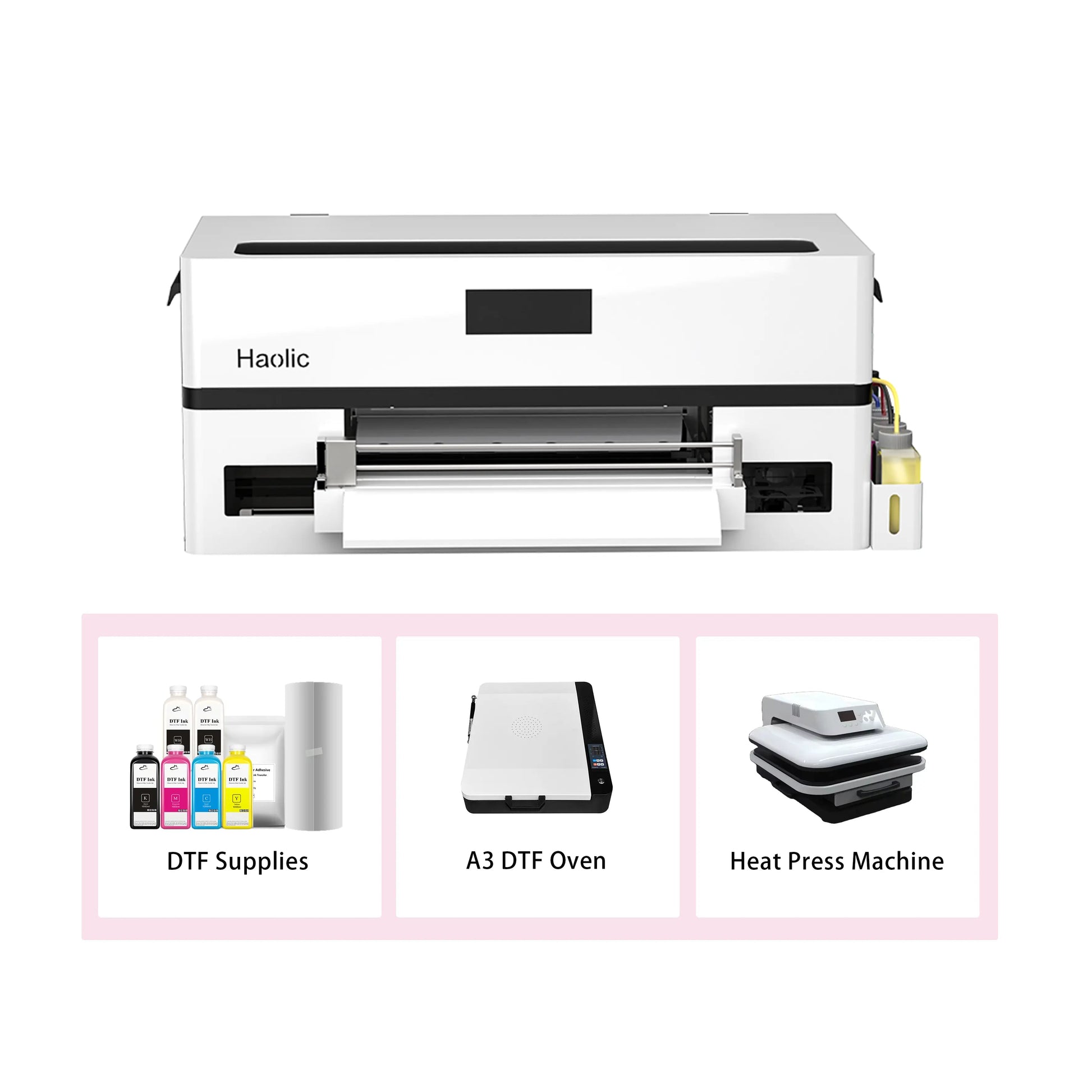 Haolic 13" Pink A3 XP-1 Pro DTF Printer