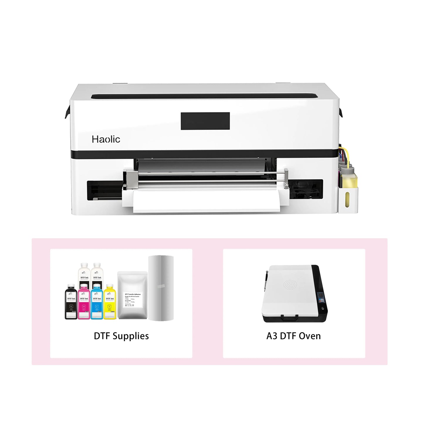 Haolic 13" Pink A3 XP-1 Pro DTF Printer